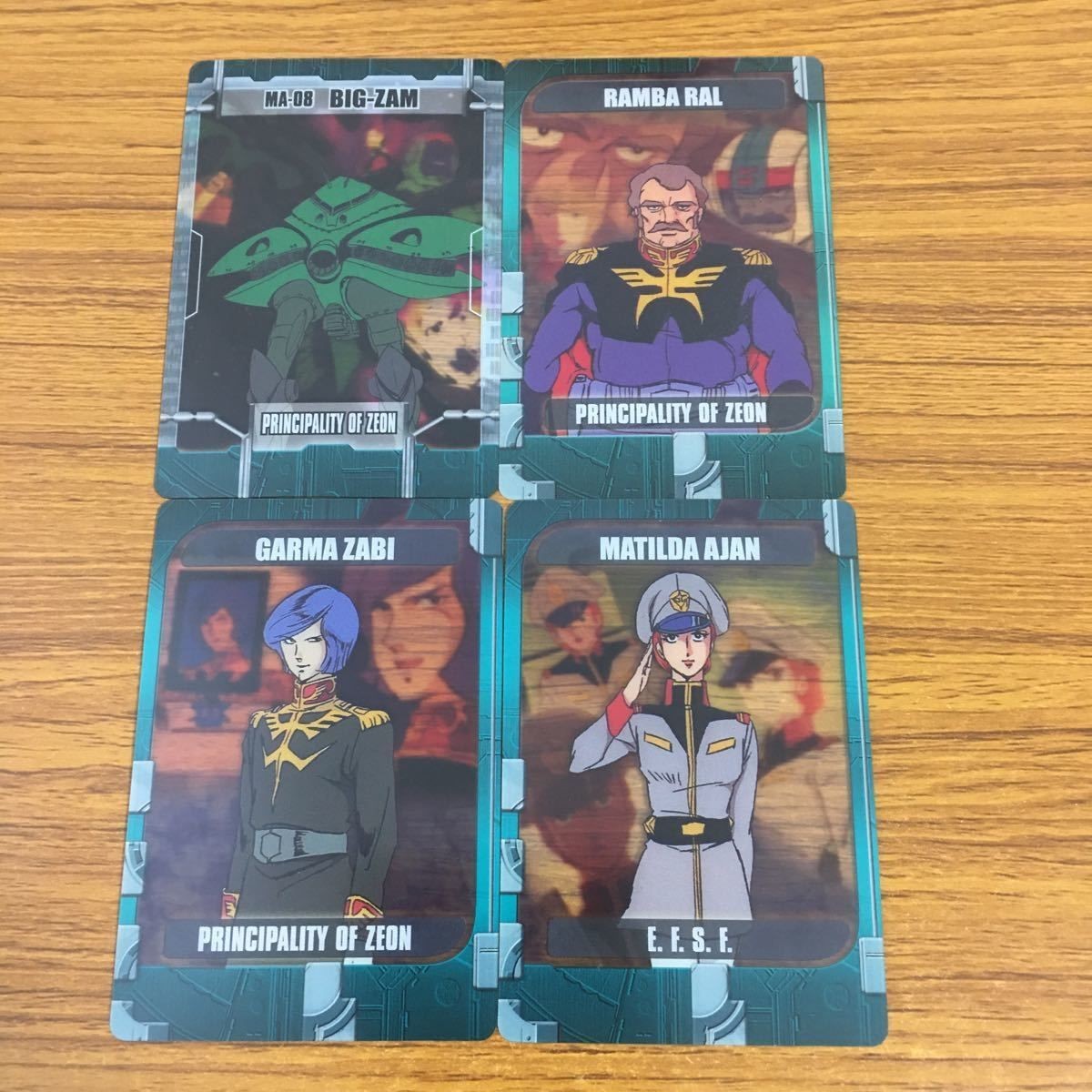 Mobile Suit Gundam Card Lot Garma Zeon Bigzam