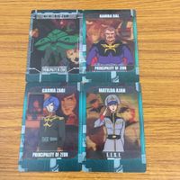 Mobile Suit Gundam Card Lot Garma Zeon Bigzam サムネイル 1