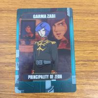 Mobile Suit Gundam Card Lot Garma Zeon Bigzam サムネイル 3