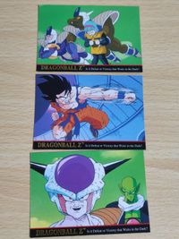 ドラゴンボール カード 箔押し 孫悟空 フリーザ ブルマ 英語 海外