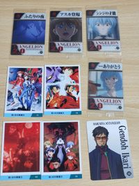 Evangelion Wafer Card Sealed Lot Bundle Rei Asuka