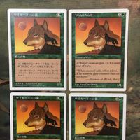 MTG マジックザギャザリング カード まとめ 5ED ワイルーリーの狼/Wyluli Wolf 4枚セット 86 サムネイル 3