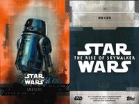 カード まとめ スターウォーズ Star Wars 50 FIRST ORDER TIE FIGHTER ファースト・オーダー TIEファイター 26 R6-LES R6-LES（ドロイド名） Topps トップス サムネイル 3