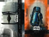 カード まとめ スターウォーズ Star Wars 50 FIRST ORDER TIE FIGHTER ファースト・オーダー TIEファイター 26 R6-LES R6-LES（ドロイド名） Topps トップス サムネイル 1