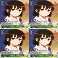 恵 blessing software 4枚 R ヴァイスシュヴァルツ 冴えない彼女の育てかた カード まとめ サムネイル 1