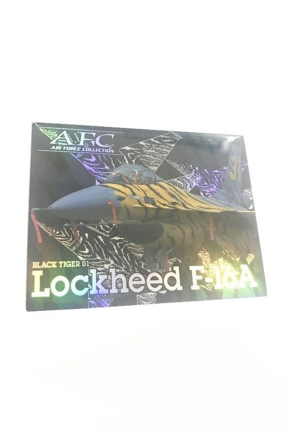 anime-49 AFC AIR FORCE COLLECTION カード 戦闘機 キラ ブラックタイガー 01