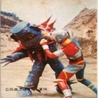 【状態C-D】74 75 96 92 サンダーマスク 超人バロム キカイダー アマダ ミニカード カード まとめ サムネイル 2