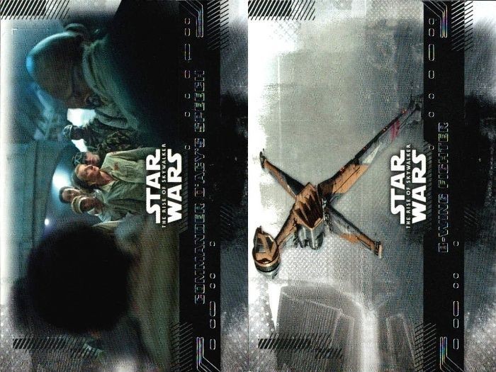 カード まとめ スターウォーズ Star Wars 80 COMMANDER D'ACY'S SPEECH ダシー司令官の演説 49 B-WING FIGHTER Bウィング・ファイター Topps トップス