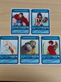 幻想水滸伝 カード ハンナ ギルバート キニスン ザムザ シロ 108 110 115 121