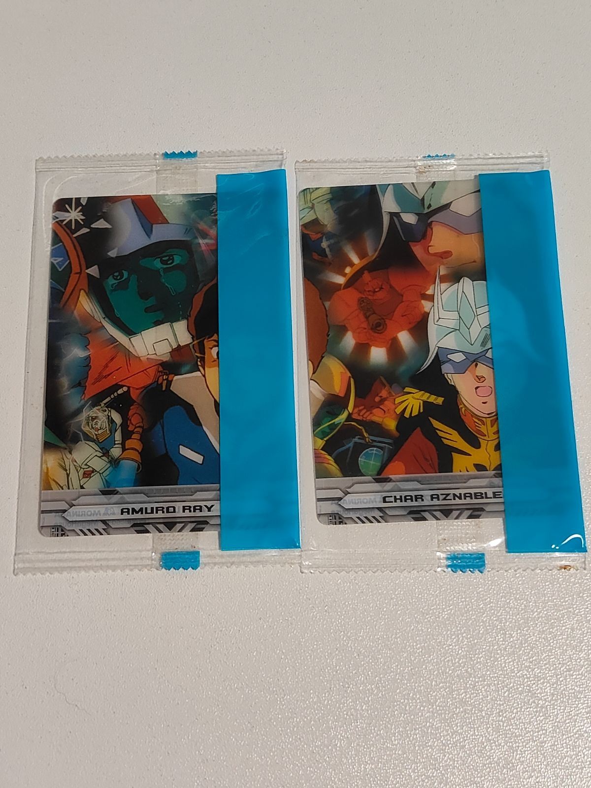 ガンダム ウエハース 未開封 森永 カード シャア アムロ パノラマ