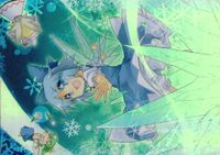 toho-23 カード 東方 雅華乱舞 美少女 キラ ９ 吉 チルノ ととねみぎ おみくじ サムネイル 1