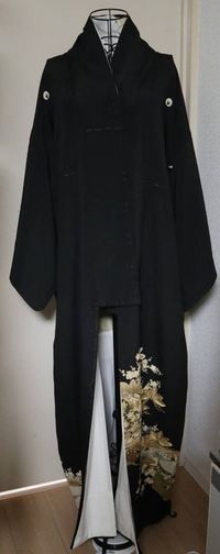 交渉歓迎 着物 ウサギヤ 帯 まとめ セット 黒 朱色 1911 サムネイル 2