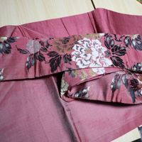 交渉歓迎 着物 ウサギヤ 帯 まとめ セット 黒 朱色 1911 サムネイル 9