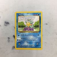 Pokemon Card Vintage English Version Squirtle 4 Japanese