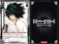 カード DEATH NOTE デスノート エル L DN1 - 05 konami コナミ サムネイル 2
