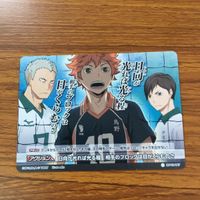 ハイキュー バボカ カード トレカ まとめ 山口 忠 縁下 力 田中 龍之介 菅原 孝支 東峰 旭 20 サムネイル 7
