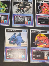 初版 スーパーロボット大戦 SRW カード まとめ スクランブルギャザー 277 282 283 291 297 499 544 591 592 マラサイ R・ジャジャ ガブスレイ ネモ リ・ガズィ サムネイル 5