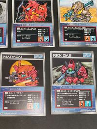 初版 スーパーロボット大戦 SRW カード まとめ スクランブルギャザー 277 282 283 291 297 499 544 591 592 マラサイ R・ジャジャ ガブスレイ ネモ リ・ガズィ サムネイル 4