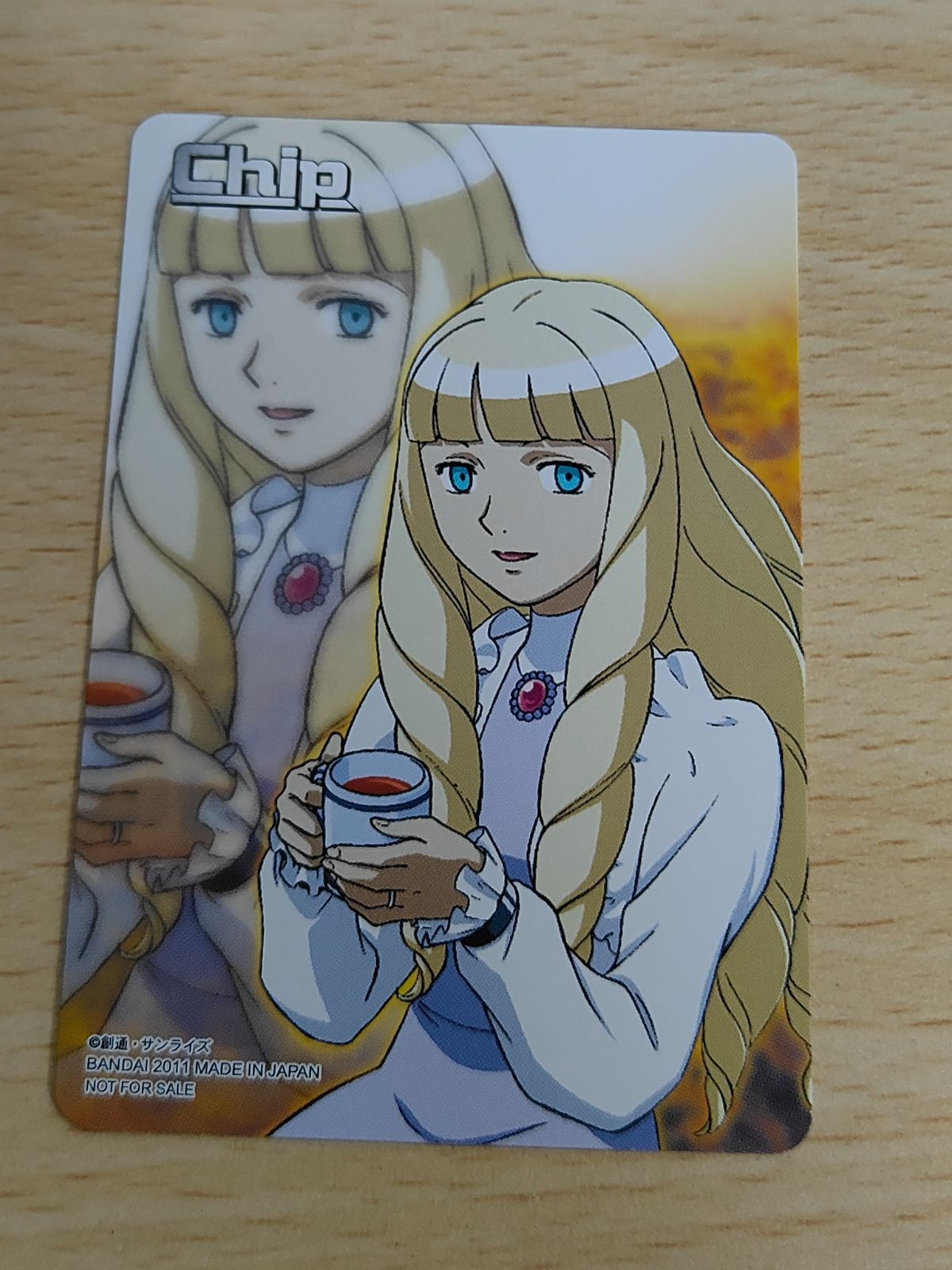ガンダムウォーネグザ BOX特典チップカード 茶 ∀ガンダム ディアナ ディアナ・ソレル