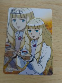 Gundam Wing TURN A BOX Bonus Chip Card Diana Sorrel Rare