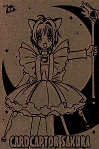 Cardcaptor Sakura Etching Card Gold Amada CLAMP 09 サムネイル 1