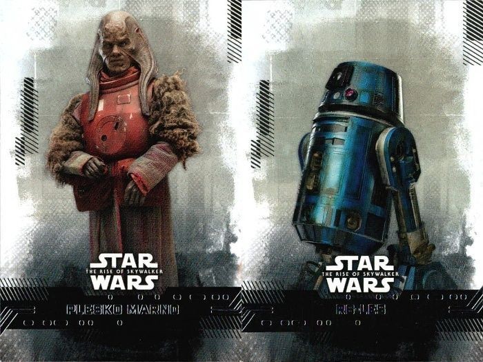 カード まとめ スターウォーズ Star Wars 27 PLESKO MARNO プレスコ・マーノ 26 R6-LES R6-LES(ドロイド名) Topps トップス