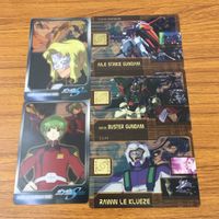 Gundam Aile Strike Buster Carddass Lot Rau Cruze