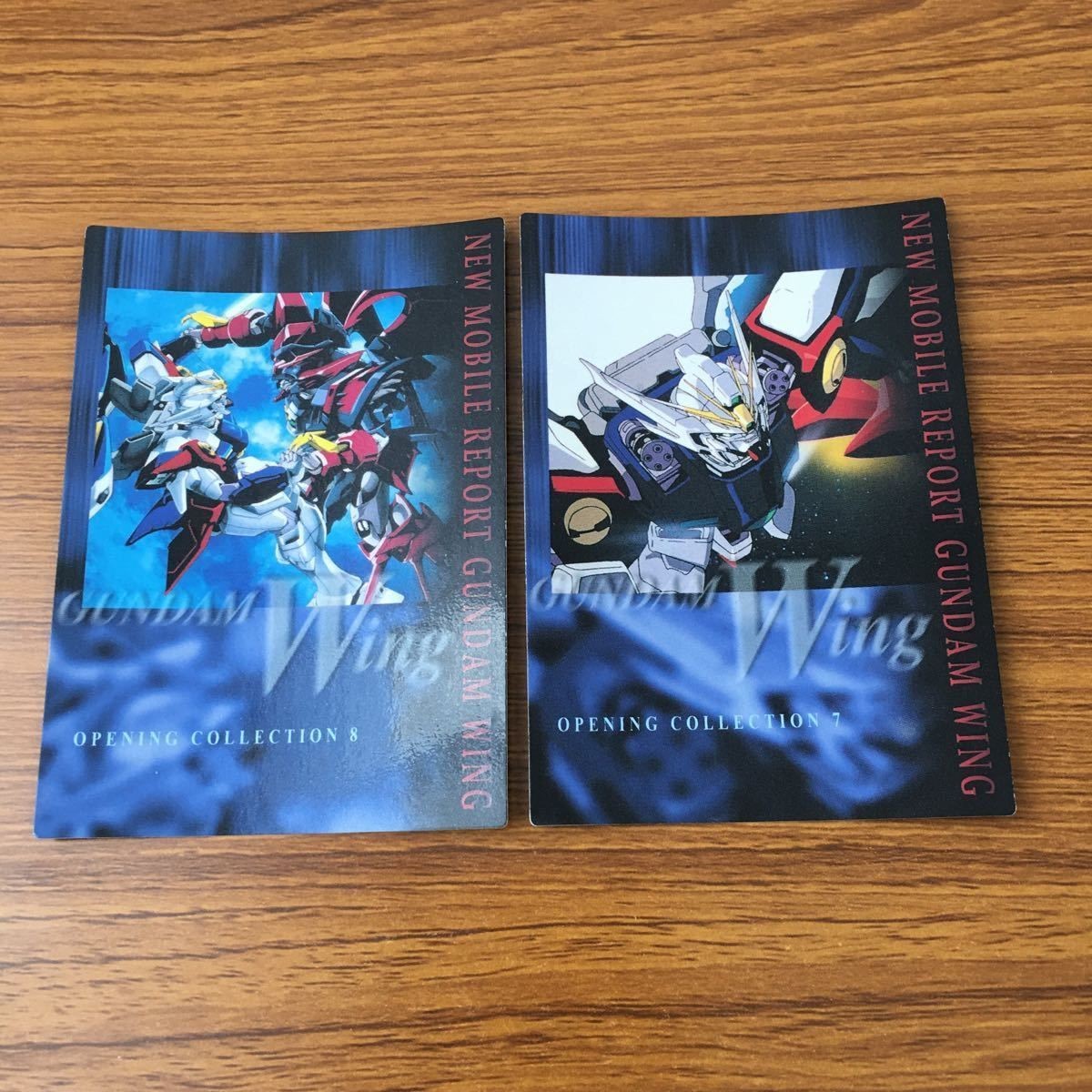 カード トレカ まとめ ガンダム ウィング カードダスマスターズ 7 8 オープニング 9