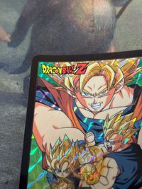 ドラゴンボール 出しつくし カードダス 東映 悟空 悟飯 悟天 トリプルかめはめ波 キラ プリズム レア サムネイル 2