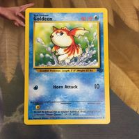 ポケモンカード 旧裏面 海外 英語版 1枚 トサキント 12 Goldeen サムネイル 1