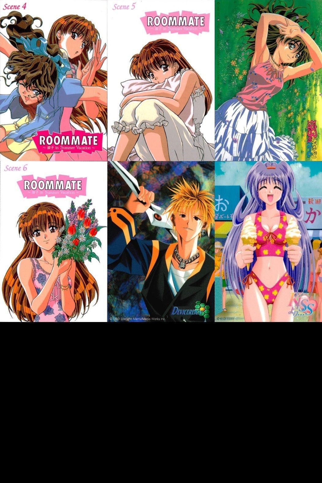 ROOMMATE Inoue Ryoko Non-Sale Card Lot