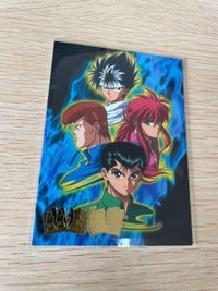 幽遊白書 カード VHS 初回特典 非売品 ★超激レア 飛影 蔵馬 妖狐 桑原 和真 幽助 No 1 プロモ STUDIO PIERROT スタジオぴえろ not for sale 箔押し サムネイル 1
