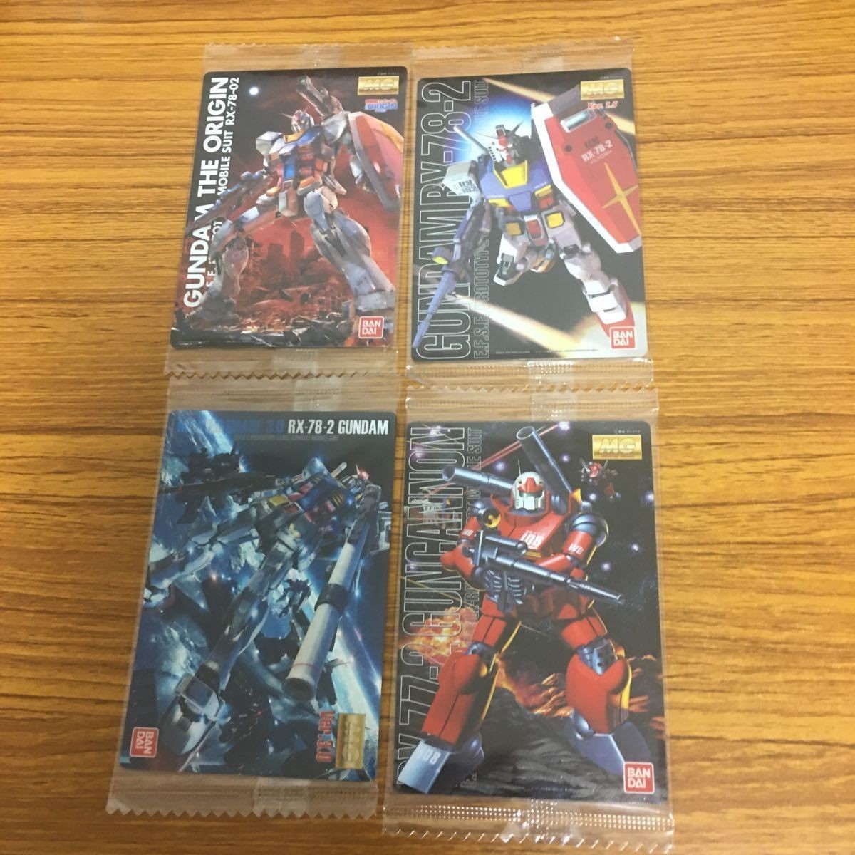 ガンダム ウエハース カード 未開封 まとめ 4