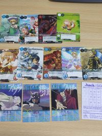 .hack ドットハック カード まとめ アウラ カードダスマスターズ