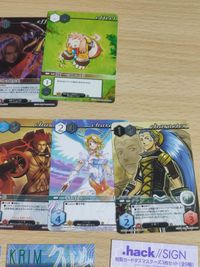 .hack Carddass Masters Trading Cards Lot Aura サムネイル 3