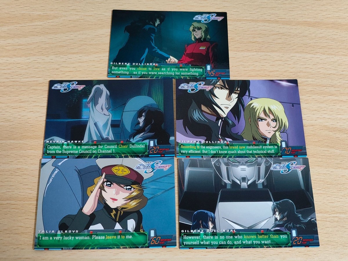 Mobile Suit Gundam SEED DESTINY Card Talia Gladys Gilbert Durandal