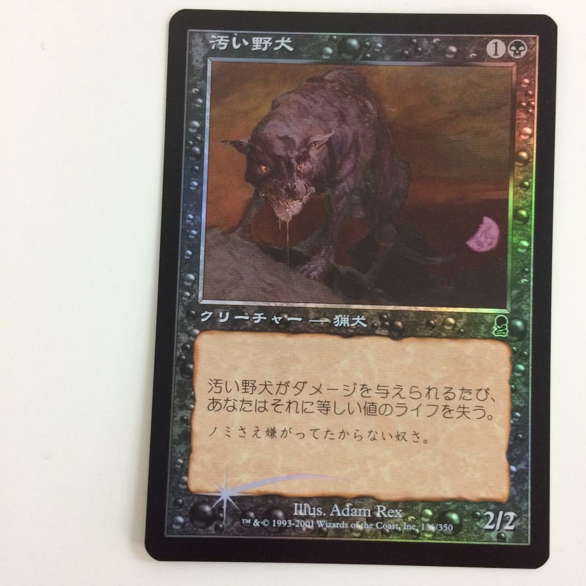 MTG 汚い野犬 Foil マジックザギャザリング まとめ カード