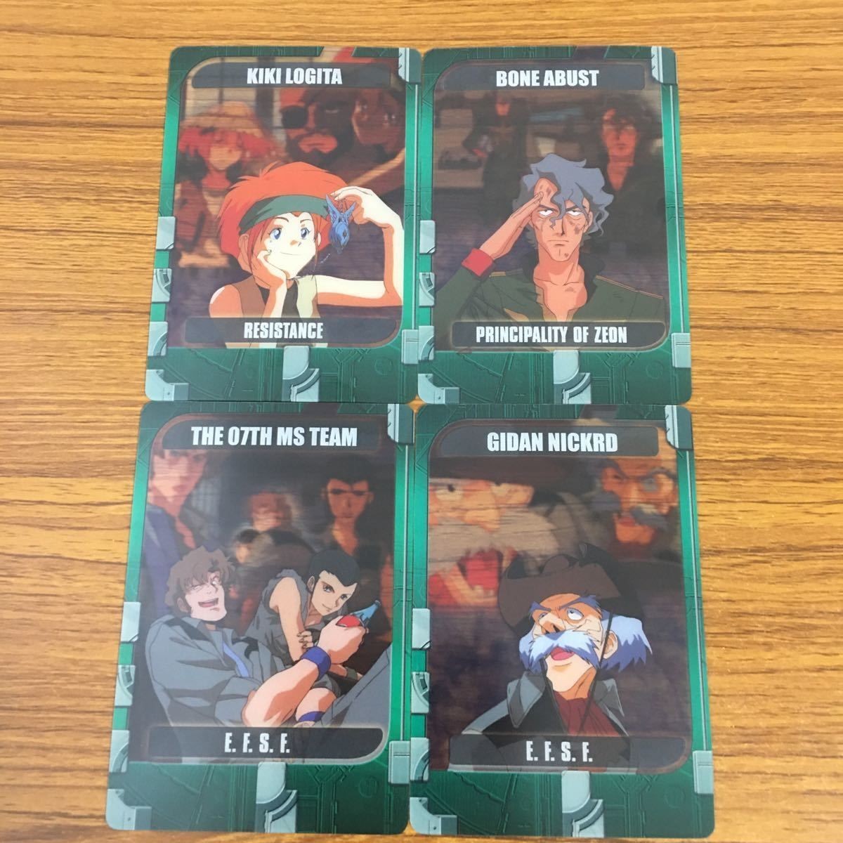 クリア カード トレカ まとめ ガンダム ボーン アブスト ジダン ニッカード キキ ロジータ 52