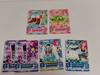 アイカツ カード アイカツ!データカードダスグミ PC-074：ファニーデビルスカート/音城セイラ ライムステージスカート/北大路さくら