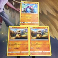 ポケモンカード 旧裏面 英語 海外版 3枚 マケンカニ カラカラ 11 サムネイル 1