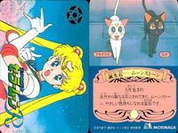 セーラームーン カード 森永 まとめ 水野亜美 ルナ アルテミス 古幡 元基 21 モリナガ MORINAGA サムネイル 4