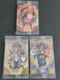 メビウス 王我 091 092 094 魔導神メビウス 調和神バランシール 聖魔神マステリオン 神羅万象チョコ カード まとめ 未開封 サムネイル 1