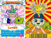 カード たまごっち アイテムカード まとめ まめブック 燃えるハート 三角フラスコ ひょうきんお守り しょくぶつ ゴージャスお守り アイテム BANDAI バンダイ サムネイル 3