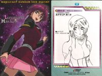 カード まとめ カードダスマスターズ ガンダムSEED ミリアニア ハウ ルナマリア アスカ シン ネオ ロアノーク 10 13 30 40 41 51 36 21 42 キャラクター設定ファイル サムネイル 10