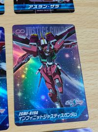 ガンダムSEED DESTINY カードダス カード ザ・コンプリートカード アスラン・ザラ アスラン レアカーﾄﾞセット セイバーガンダム インフィニット ジャスティスガンダム イージスガンダム サムネイル 6