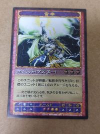 Divine Scripture Raiden Card Japanese Anime TCG
