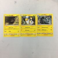 ポケモンカード 旧裏面 海外 英語版 3枚 エモンガ イシツブテ ゴローン 24 サムネイル 1