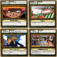 【状態B】シャンクス ラッキールウ コビー ヤソップ ワンピース ハイパーバトル カードダス カード まとめ サムネイル 2