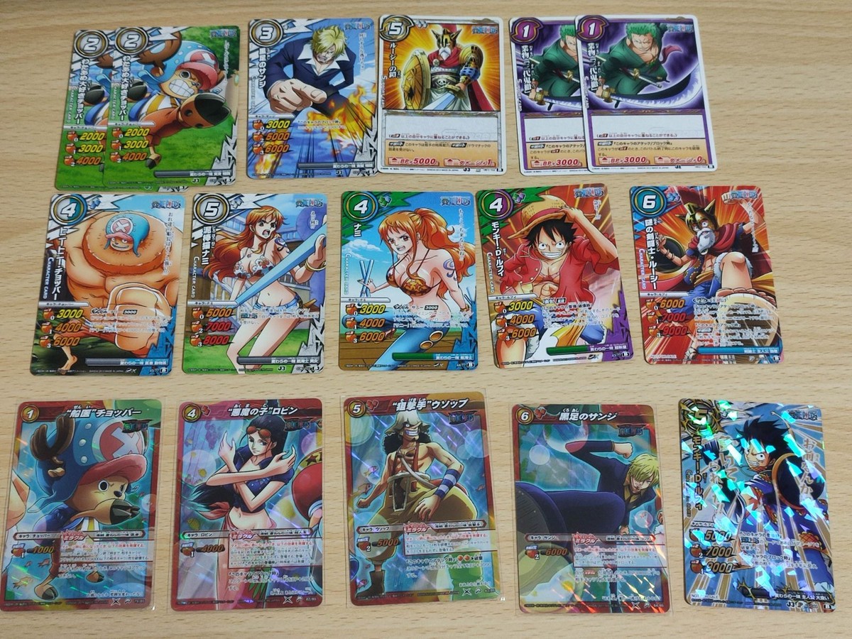 ミラバト ミラクルバトルカードダス ミラバト 悪魔の子 ロビン サンジ チョッパー M
