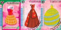 カード オシャレ魔女 ラブ and ベリー ドレスアップ まとめ D チャーミングアプリコット ヴィクトリアンロゼッタ ゴールデンフリージア 着せ替え 美少女 サムネイル 1